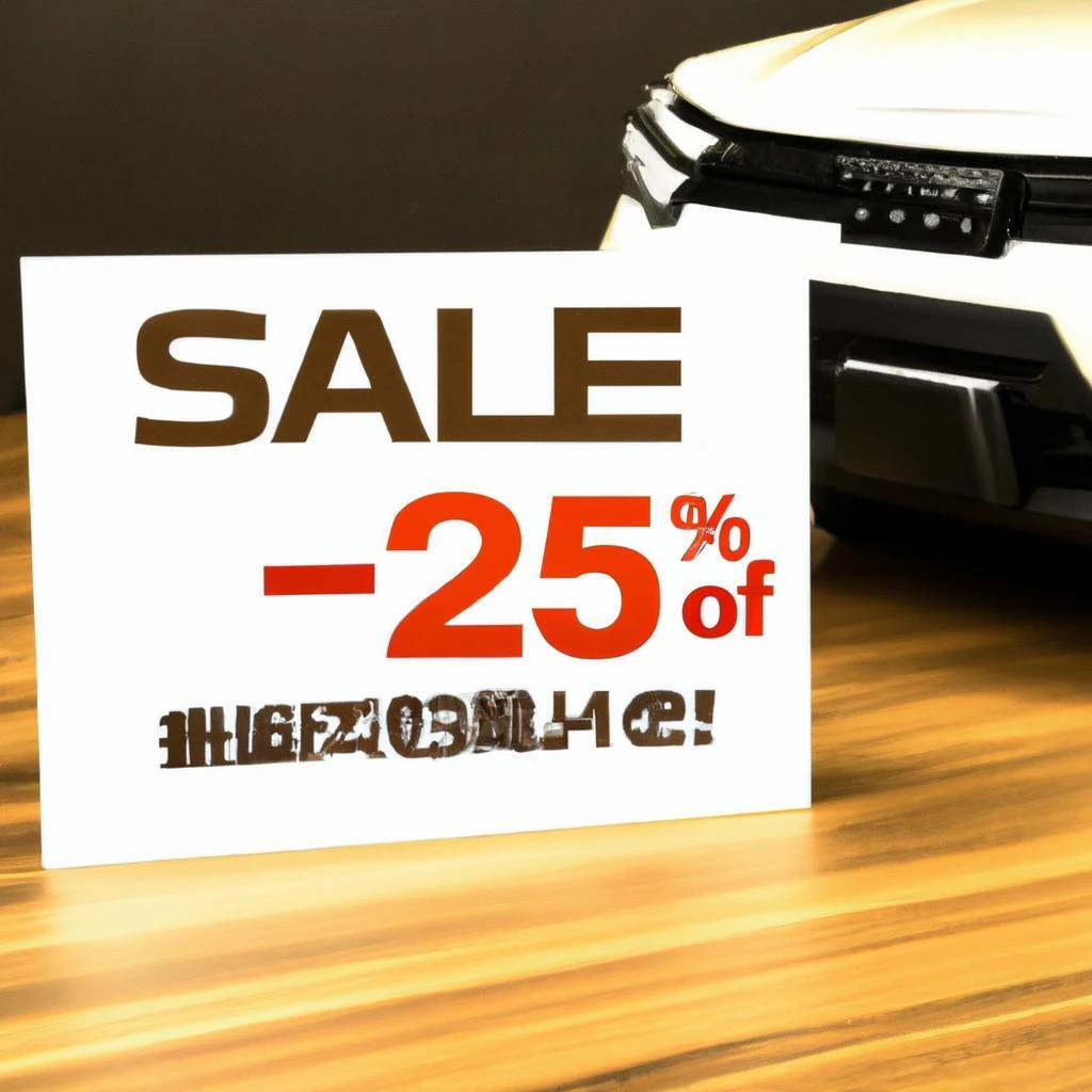 新車値引きキャンペーン実施中！驚愕の30万円オフ！