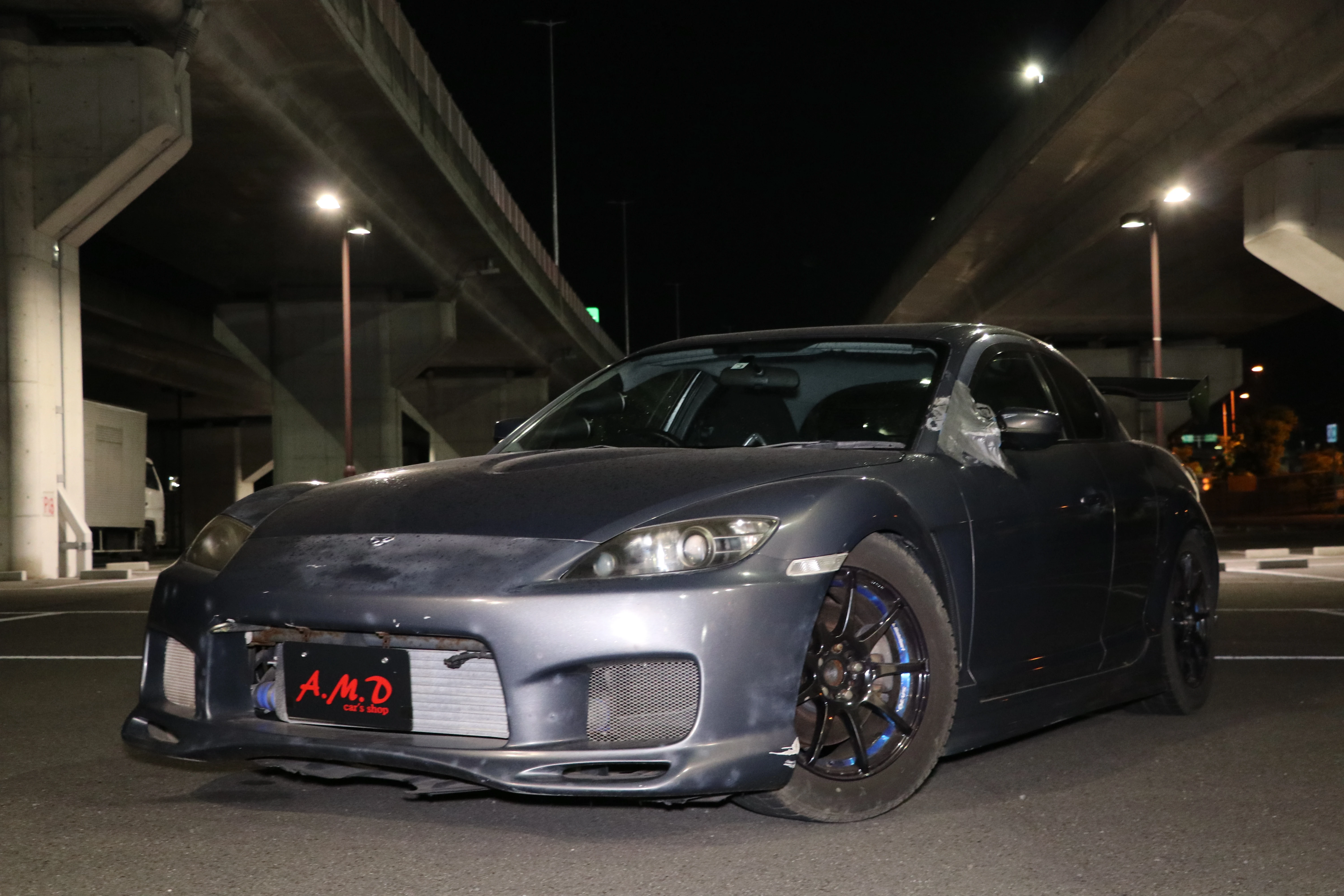 RX-8を知り尽くした私たちが提供する、妥協のないメンテナンスがAMDの誇りです！